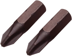 Motion Pro - Cross Bit - JIS - #2 - 2-Pack - JIS Cross-Head Hex-Drive Bits - 08-0577 Motion Pro - Cross Bit - JIS - #2 - 2-Pack - JIS Cross-Head Hex-Drive Bits - 08-0577