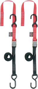 Powertye Mfg. - Soft-Tye Tie-Downs - 1" x 5-1/2' - Red - 1" Soft-Tye Tie-Downs - 23621 Powertye Mfg. - Soft-Tye Tie-Downs - 1" x 5-1/2' - Red - 1" Soft-Tye Tie-Downs - 23621