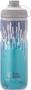 Polar Bottle - Breakaway Muck Insulated Bottle - Zipper - Slate Blue/Turquoise - 20 oz. - Insulated Muck Water Bottle - INB20OZ08MG Polar Bottle - Breakaway Muck Insulated Bottle - Zipper - Slate Blue/Turquoise - 20 oz. - Insulated Muck Water Bottle - INB20OZ08MG
