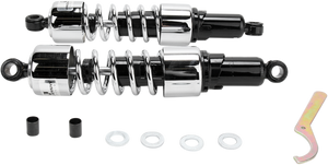 Progressive Suspension - Shocks - 412 Cruiser Series - Chrome - 14.25" - Heavy Duty - 412 Series Cruiser Shocks  Heavy Duty - 412-4226C