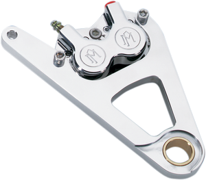 Performance Machine - Single Disc Caliper - Front - Chrome - Springer 88-99 - Caliper Kit - 1217-0017CH