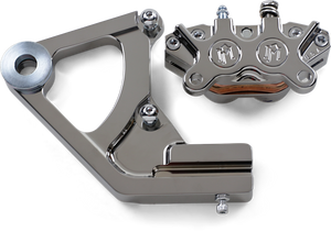 Performance Machine - Caliper - Rear - Chrome - 87-99 FXST/FLST - Caliper Kit - 1274-0052CH