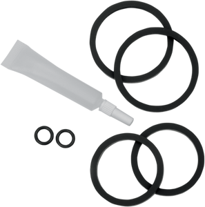 Performance Machine - Caliper Rebuild Kit Rubber Parts - Four-Piston Differential-Bore Caliper Replacement Rubber Parts - 0053-3903 Performance Machine - Caliper Rebuild Kit Rubber Parts - Four-Piston Differential-Bore Caliper Replacement Rubber Parts - 0053-3903