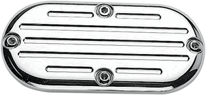 Pro-One Performance - Ball Milled Inspection Cover - Big Twin - Chrome Billet Inspection Cover - 202150