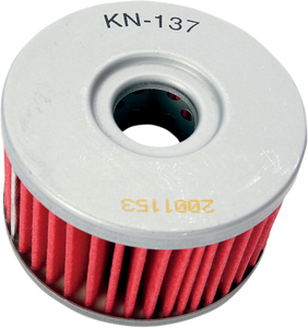 K & N - Oil Filter - Performance Oil Filter  Cartridge - KN-137
