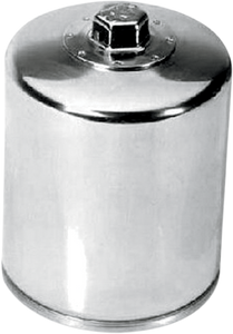 K & N - Oil Filter - Chrome - Twin Cam - Performance Oil Filter - KN-171C