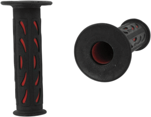 Pro Grip - Grips - 724 - Open Ends - Black/Red - 724 Dual Density Sportbike Grips - PA0724OERO02 Pro Grip - Grips - 724 - Open Ends - Black/Red - 724 Dual Density Sportbike Grips - PA0724OERO02