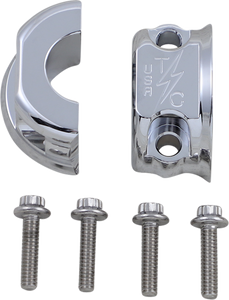 Thrashin - Perch Clamps - Clutch/Brake - Chrome - Brake/Clutch Perch Clamp - TSC-2703-3 Thrashin - Perch Clamps - Clutch/Brake - Chrome - Brake/Clutch Perch Clamp - TSC-2703-3