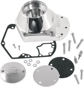 S&s Cycle - Cam Cover - Polished Billet - Big Twin - Billet Cam Cover Kit - 31-0335