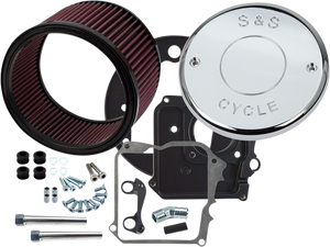 S&s Cycle - Script Air Cleaner - Indian - Indian Air Cleaner Kit with Cover - 170-0294E