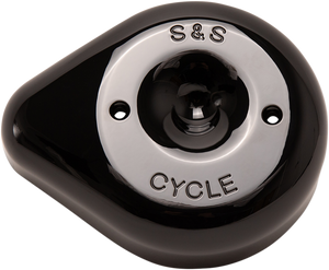 S&s Cycle - Stealth Air Cleaner Cover - Black - Stealth Air Cleaner Cover - 170-0531
