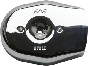 S&s Cycle - Stealth Tribute Air Cleaner Cover - Chrome - Stealth Tribute Air Cleaner Cover - 170-0592