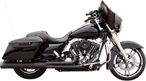 S&s Cycle - 2-into-1 Exhaust for '95-'16 FL - Black - 2 into 1 Sidewinder Complete Exhaust System - 550-0777 S&s Cycle - 2-into-1 Exhaust for '95-'16 FL - Black - 2 into 1 Sidewinder Complete Exhaust System - 550-0777