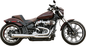 S&s Cycle - 2:1 50 State Exhaust for M8 Softail - Chrome - SuperStreet 2:1 50 State Exhaust System - 550-0847B