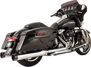 S&s Cycle - El Dorado Dual Exhaust System - Chrome - Black Tracer - El Dorado Dual Exhaust System - 550-0701C S&s Cycle - El Dorado Dual Exhaust System - Chrome - Black Tracer - El Dorado Dual Exhaust System - 550-0701C