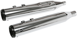S&s Cycle - GNX Mufflers - 4.5" - Chrome - GNX Slip-On Mufflers - 550-0991