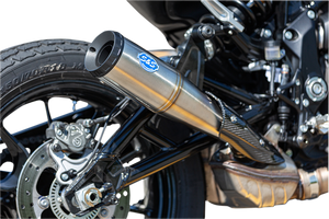 S&s Cycle - Stainless Steel Grand National Muffler for FTR 1200 - Grand National Slip-On Muffler - 550-0854