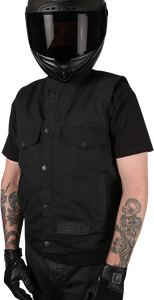 Thrashin - Nightrider v2 Riding Vest - Black - 2XL - Nightrider v2 Riding Vest - TMJ-12-12 Thrashin - Nightrider v2 Riding Vest - Black - 2XL - Nightrider v2 Riding Vest - TMJ-12-12