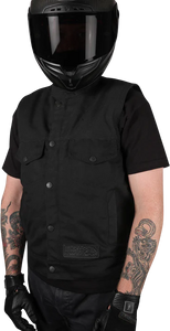 Thrashin - Nightrider v2 Riding Vest - Black - 3XL - Nightrider v2 Riding Vest - TMJ-12-13 Thrashin - Nightrider v2 Riding Vest - Black - 3XL - Nightrider v2 Riding Vest - TMJ-12-13