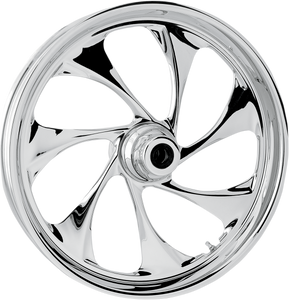 Rc Component - Drifter Front Wheel - Dual Disc/No ABS - Chrome - 21"x3.50"  - '00-'07 FLT - One-Piece Forged Aluminum Wheel  Drifter - 21350-9917-101C
