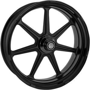 Rsd - Rear Wheel - Morris - Single Disc/ABS - Black Ops - 18"x5.50" - 09+ FLT - Morris One-Piece Aluminum Wheel - 12697814RMRSSMB
