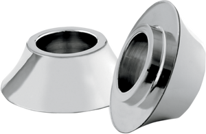 Rc Component - Tapered Axle Spacer - Front - Chrome - No ABS - '00-'07 FLH - Tapered Front Axle Spacer - HD-SPCR-1C