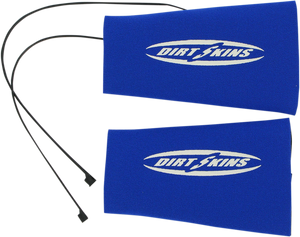 Schampa & Dirt Skins - Standard Dirt Skins Fork Covers - 2 mm Neoprene - Blue/White - Dirt Skins Fork Covers Standard - DSFRKSKN01-2 Schampa & Dirt Skins - Standard Dirt Skins Fork Covers - 2 mm Neoprene - Blue/White - Dirt Skins Fork Covers Standard - DSFRKSKN01-2