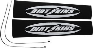 Schampa & Dirt Skins - 12.25" Standard Dirt Skins Fork Covers - 2 mm Neoprene - Black/White - Dirt Skins Fork Covers  Long - DSFRKSEAL15-1 Schampa & Dirt Skins - 12.25" Standard Dirt Skins Fork Covers - 2 mm Neoprene - Black/White - Dirt Skins Fork Covers  Long - DSFRKSEAL15-1