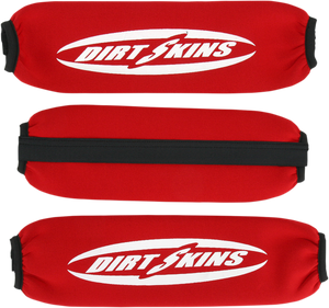 Schampa & Dirt Skins - Neoprene Shock Covers - Red - Neoprene Shock Covers - DS20-3 Schampa & Dirt Skins - Neoprene Shock Covers - Red - Neoprene Shock Covers - DS20-3