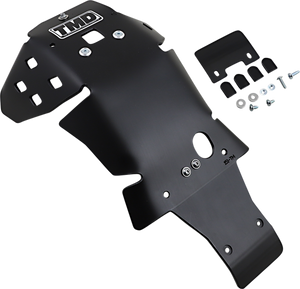 Tag Metals - Skid Plate - Gas Gas | Husqvarna | KTM - Full-Coverage Skid Plates with Linkage Protection - KHLG-352-BK