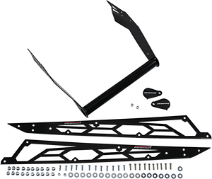 Straightline Performance - Hide "N" Go Bumper - Black - Polaris - Hide "n" Go Rear Bumper - 182-115