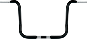 Wild 1 - Handlebar - Ape Hanger - FLHT - 12-1/2" - Black - 1-1/4" Chubby Handlebar  Bagger/Ape Hanger - WO577B