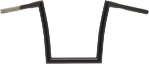 Todd's Cycle - Handlebar - Strip - Fat Bobber - 1-1/4" - 12" Rise - Black - 1-1/4" Strip Handlebar - 0601-2726