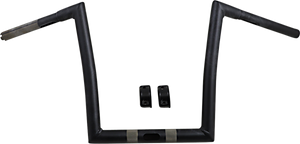 Todd's Cycle - Handlebar - 12" - Flat Black - 1-1/4" Touring Handlebar - 0601-3987