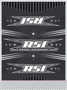 Race Shop Inc. - Bar Pad - Round - Black - Round Handlebar Pad - BPR-B Race Shop Inc. - Bar Pad - Round - Black - Round Handlebar Pad - BPR-B