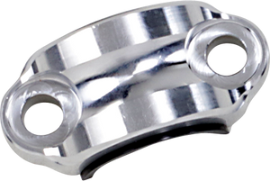 Works Connection - Bar Clamp - Rotating - Silver - Rotating Master Cylinder Clamps - 31-500