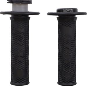 Torc1 - Grips - Defy - Lock-On - Diamond - KEV-TEC Ballistic Rubber - Black - Defy Lock On Grips - 4650-0202 Torc1 - Grips - Defy - Lock-On - Diamond - KEV-TEC Ballistic Rubber - Black - Defy Lock On Grips - 4650-0202