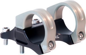 Renthal - Integra35 - 50 mm - 10 mm Rise - Integra35 Stem - STM116-BKAG Renthal - Integra35 - 50 mm - 10 mm Rise - Integra35 Stem - STM116-BKAG