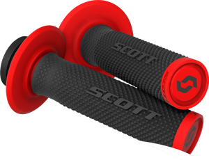 Scott - Grips - SX II - Lock-On - Black/Red - SX II Lock-On Grip and Cam Set - 292452-1042222 Scott - Grips - SX II - Lock-On - Black/Red - SX II Lock-On Grip and Cam Set - 292452-1042222