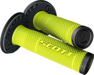 Scott - Grips - SX II - Black/Yellow - SX II + Donut Grips - 219624-4755 Scott - Grips - SX II - Black/Yellow - SX II + Donut Grips - 219624-4755