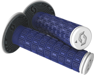 Scott - Grips - Mellow - Blue/White - Mellow + Donut Grips - 269305-1006