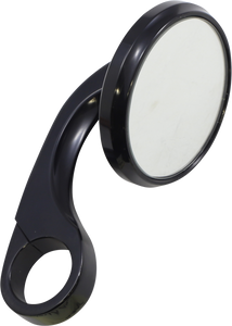 Todd's Cycle - Shooter Mirror - 1" - Black - Clamp-On Shooter Mirror - 0640-0748
