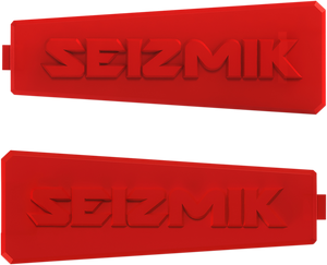Seizmik - Mirror Strike Insert - Red - Strike Side View Mirror Custom Color Kit - 18094