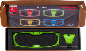 Seizmik - Halo-RA Series Cast Trim Kit - Green - Halo-RA Series Cast Aluminum Rearview Trim Kit - 18101 Seizmik - Halo-RA Series Cast Trim Kit - Green - Halo-RA Series Cast Aluminum Rearview Trim Kit - 18101