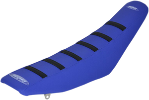 Sdg - 6-Ribbed Seat Cover - Black Ribs/Blue Top/Blue Sides - 6-Rib Gripper Seat Cover - 95910KBB