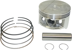 Wsm - Piston Kit - Honda 400 - +.25 mm - Complete Piston Kit - 50-220-04K