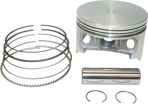 Wsm - Piston Kit - Honda 400 - +.75 mm - Complete Piston Kit - 50-230-06K