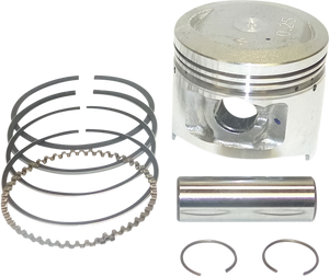 Wsm - Piston Kit - Yamaha 80 - +.25 mm - Complete Piston Kit - 50-536-04K
