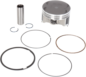Wsm - Piston Kit - Kawasaki 650 - +.25 mm - Complete Piston Kit - 50-256-04K