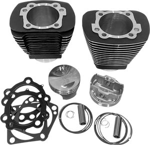 Revolution Performance, Llc - Cylinder Kit - 109" - Black with Highlighted Fins - Monster Big Bore Kit - RP201-216W Revolution Performance, Llc - Cylinder Kit - 109" - Black with Highlighted Fins - Monster Big Bore Kit - RP201-216W